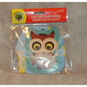 New Teaching Tree Lace and  Shapes Animals